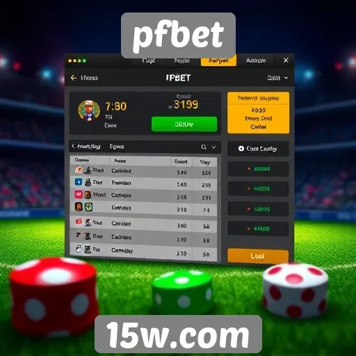 interface do pfbet melhora a experiência do jogador